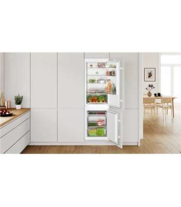 Bosch Refrigerator KIV86NSE0 Series 2 Energy efficiency class E Built-in Combi Height 177.2 cm Fridge net