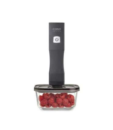 Caso Glass Vacuum Containers with Plastic Lid (2 pcs) VacuBoxx Eco-Duo S Transparent