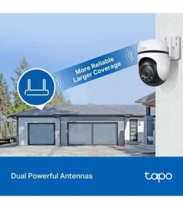 TP-LINK Pan/Tilt Security Wi-Fi Camera Tapo C520WS Dome 4 MP 3.18 mm/F1.6 IP66 H.264 MicroSD, up to 512