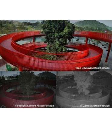 TP-LINK ColorPro Outdoor Security Wi-Fi Camera Tapo C325WB Bullet 4 MP F1.0 IP66 H.264 MicroSD, up to