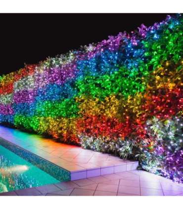 Twinkly|Strings Smart LED Lights 100 RGB (Multicolor), 8m, Black wire|RGB – 16M+ colors