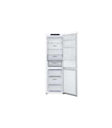 LG Refrigerator GBV3100DSW Energy efficiency class D Free standing Combi Height 186 cm Fridge net capacity