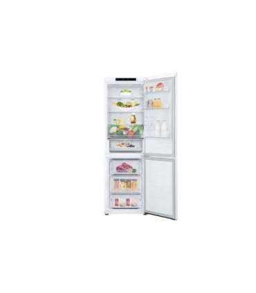 LG Refrigerator GBV3100DSW Energy efficiency class D Free standing Combi Height 186 cm Fridge net capacity