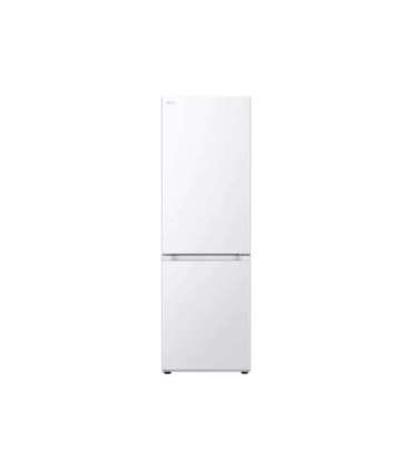 LG Refrigerator GBV3100DSW Energy efficiency class D Free standing Combi Height 186 cm Fridge net capacity