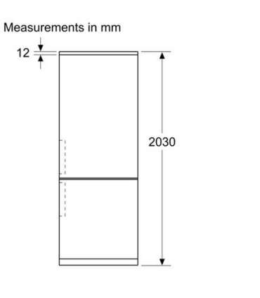 Bosch Refrigerator KGN497ICT Energy efficiency class C Free standing Combi Height 203 cm No Frost system |