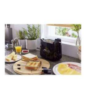 Philips Daily Collection Toaster HD2583/90 Number of slots 2 Housing material Plastic Black