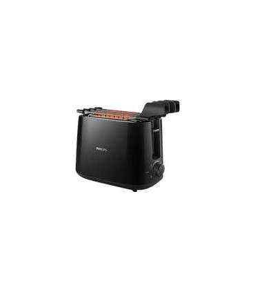 Philips Daily Collection Toaster HD2583/90 Number of slots 2 Housing material Plastic Black