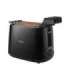 Philips Daily Collection Toaster HD2583/90 Number of slots 2 Housing material Plastic Black