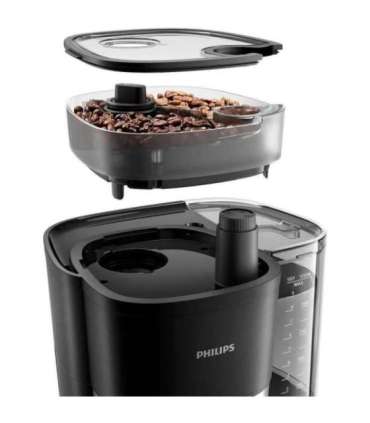 Philips All-in-1 Brew Coffee Machine HD7900/50 Ground Black/Stainless Steel