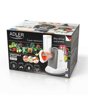 Adler Vegetable Slicer AD 4815 White/Grey 150 W