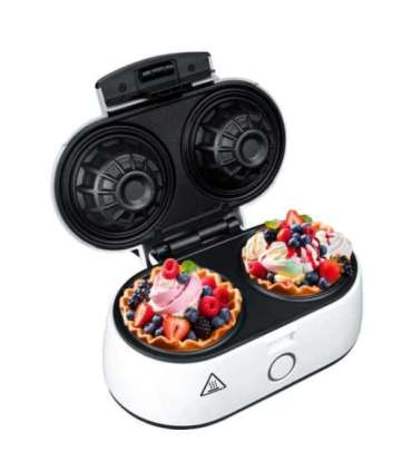 Adler Waffle Bowl Maker AD 3062 1000 W Number of pastry 2 Bowl White