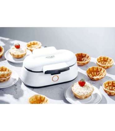Adler Waffle Bowl Maker AD 3062 1000 W Number of pastry 2 Bowl White