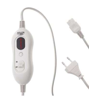 Adler Heating belt on he loins AD 7437 Number of heating levels 4 Number of persons 1 Remote control 100 W |