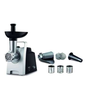 TEFAL Meat Grinder NE109838 Stainless Steel/Black 1400 W Number of speeds 1 Throughput (kg/min) 1.7