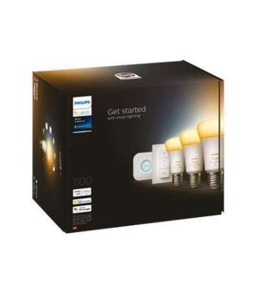 WA Starter Kit 11W A60 E27 3pcs, Bridge, Switch E27 11 W Warm to cool white 2200-6500K + 16 million colors |