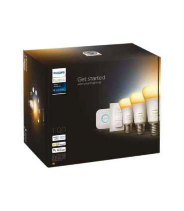 WA Starter Kit 11W A60 E27 3pcs, Bridge, Switch E27 11 W Warm to cool white 2200-6500K + 16 million colors |