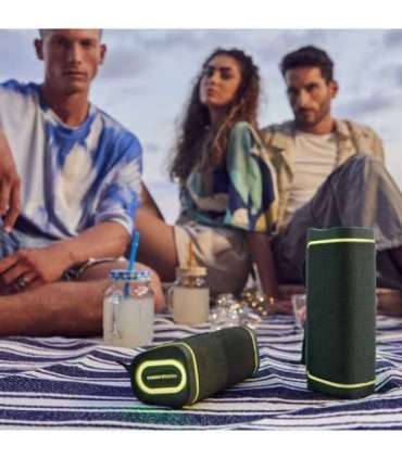 Energy Sistem Speaker with RGB LED Lights Yume ECO 15 W Waterproof Bluetooth Green Portable Wireless