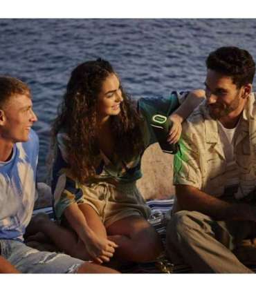 Energy Sistem Speaker with RGB LED Lights Yume ECO 15 W Waterproof Bluetooth Green Portable Wireless