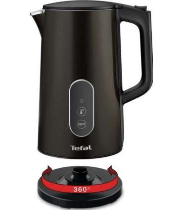 TEFAL Kettle KI831E10 Electric 1800 W 1.7 L Plastic 360° rotational base Black