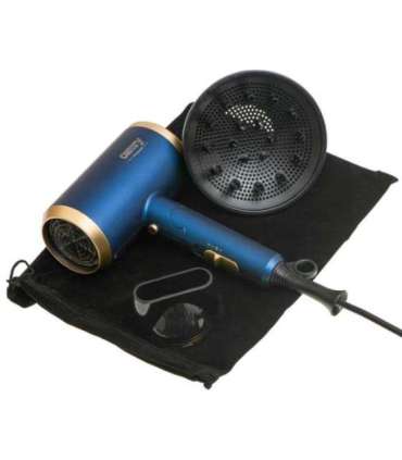 Camry Hair Dryer CR 2268 1800 W Number of temperature settings 2 Ionic function Diffuser nozzle Blue/Gold