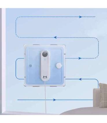 HUTT Windows Cleaning Robot W9 Corded 3800 Pa White