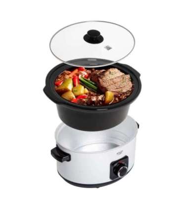 Adler Slow Cooker AD 6413w 290 W 5.8 L Number of programs 3 White