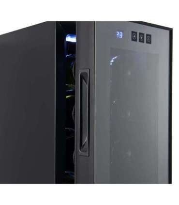 Adler Beverage Pantry AD 8083 Energy efficiency class G Free standing Bottles capacity 12 Black