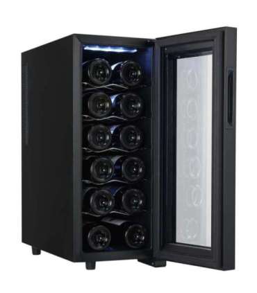 Adler Beverage Pantry AD 8083 Energy efficiency class G Free standing Bottles capacity 12 Black