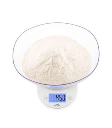 ETA Kitchen scale with a bowl ETA577090000 Mari Graduation 1 g Display type LCD White
