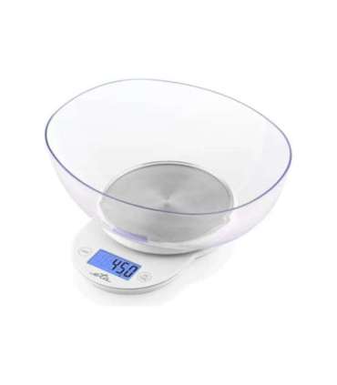 ETA Kitchen scale with a bowl ETA577090000 Mari Graduation 1 g Display type LCD White
