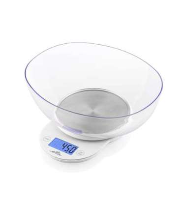 ETA Kitchen scale with a bowl ETA577090000 Mari Graduation 1 g Display type LCD White