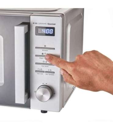 Caso Ceramic Gourmet Microwave Oven M 20 Free standing 700 W Silver