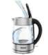 TEFAL Kettle KI772D Electric 2400 W 1.7 L Glass 360° rotational base Stainless Steel/Black