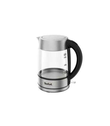 TEFAL Kettle KI772D Electric 2400 W 1.7 L Glass 360° rotational base Stainless Steel/Black
