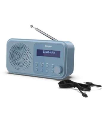 Sharp Tokyo Digital Radio DR-P420(BL) Bluetooth Blue Portable Wireless connection