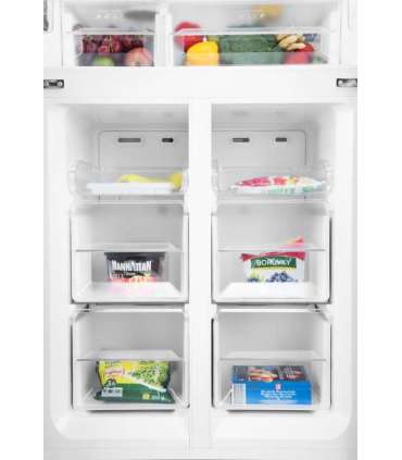 ETA Refrigerator ETA139090010DN Energy efficiency class D Free standing Side by Side Height 180 cm No