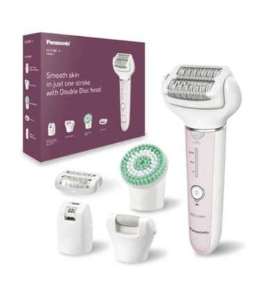 Panasonic Epilator ES-EY80-P503 Operating time (max) 30 min Number of power levels 3 Wet & Dry White/Pink