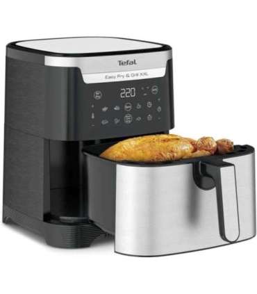 TEFAL Easy Fry and Grill XXL Fryer EY801D Power 1830 W Capacity 6.5 L Black/Stainless Steel