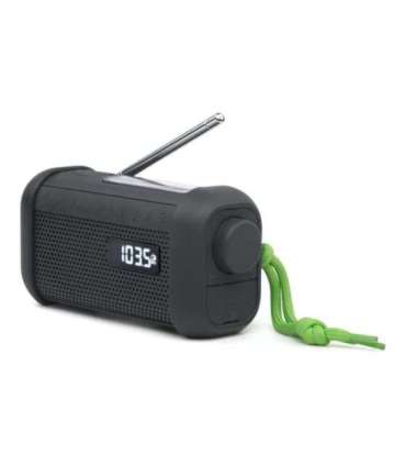 Muse Portable Solar Radio with Crank and Flashlight MH-08 MB AUX in Bluetooth FM radio