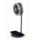 Gembird TA-WPC10-LEDFAN-01 Desktop Fan With Lamp And Wireless Charger N/A Phone or tablet with built-in Qi