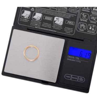Adler Precision Scale AD 3176 Maximum weight (capacity) 0.1 kg Black