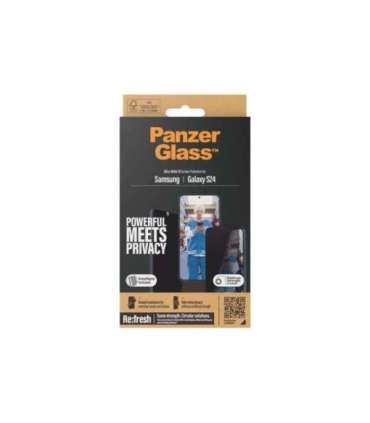 PanzerGlass Screen protector Samsung Galaxy S24 Polyethylene terephthalate (PET) Transparent Ultra-Wide Fit