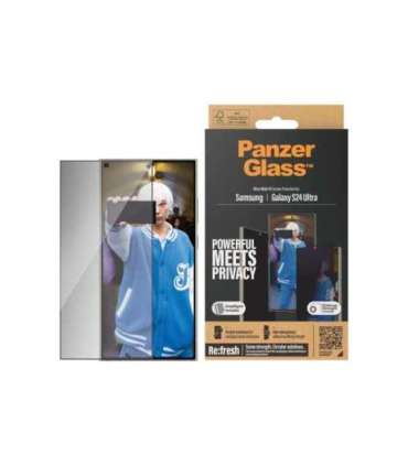 PanzerGlass Privacy Screen Protector Samsung Galaxy S 2024 Ultra Ultra-Wide Fit wA PanzerGlass