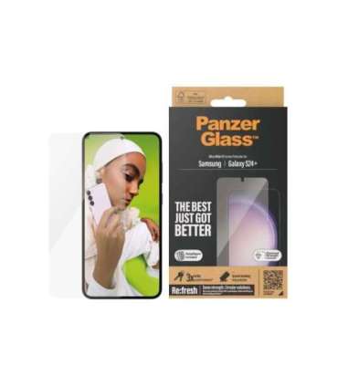 PanzerGlass Screen Protector Samsung Galaxy S24 Plus Polyethylene terephthalate (PET) Transparent Ultra-Wide