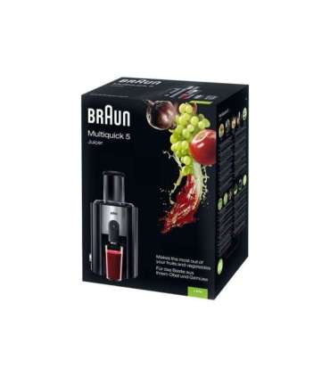 Braun J 500 Multiquick 5 Type Juicer Black 900 W Number of speeds 2