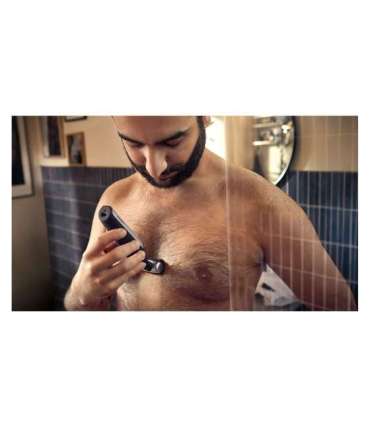 Philips Hair clipper for body BG5021/15 Cordless Wet & Dry Number of length steps 3 Silver/Black