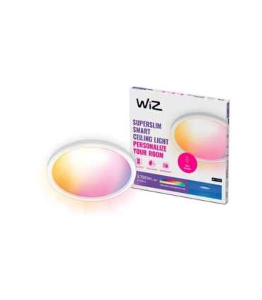 WiZ Smart WiFi SuperSlim Ceiling 545mm, White 32 W 2200-6500 K (RGB)