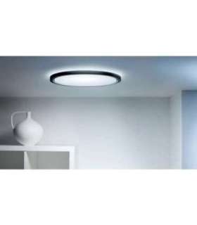 WiZ Smart WiFi SuperSlim Ceiling 545mm, Black 32 W 2200-6500 K (RGB)