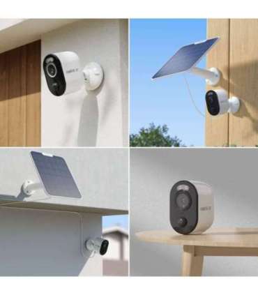 Reolink Smart Standalone Wire-Free Camera Argus Series B350 Bullet 8 MP Fixed IP65 H.265 Micro SD, Max.