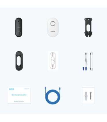 Reolink D340P Smart 2K+ Wired PoE Video Doorbell with Chime